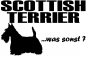 Preview: Aufkleber "Scottish Terrier ...was sonst?"